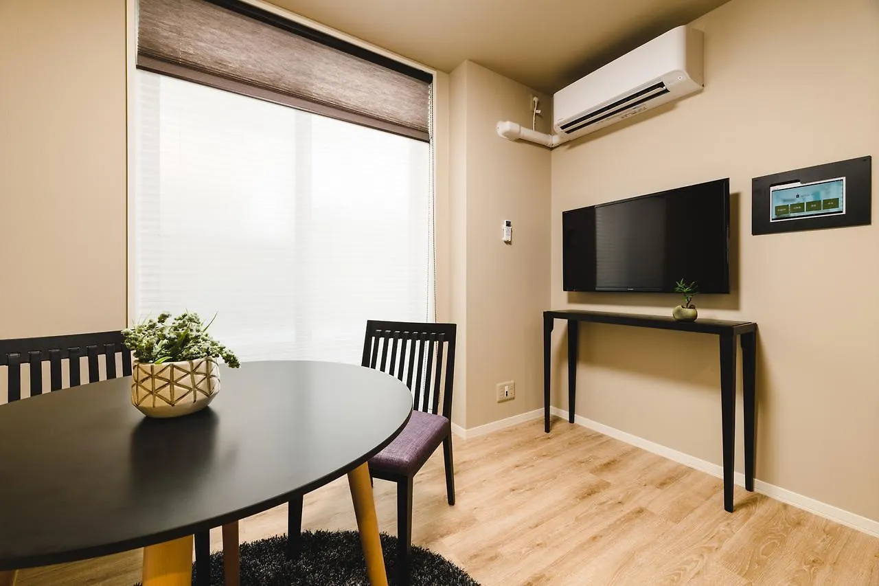 Trip Base Hakataekimae Aparthotel Fukuoka Japán